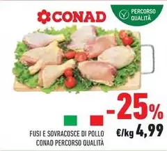 Conad - Fusi E Sovracosce Di Pollo Conad - Fusi E Sovracosce Di Pollo