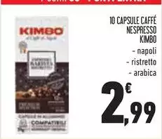 Kimbo - Capsule Caffè Nespresso Kimbo - Capsule Caffè Nespresso