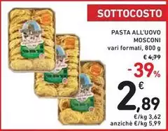 Mosconi - Pasta All'uovo Mosconi - Pasta All'uovo