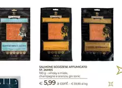 St. james - Salmone Scozzese Affumicato St. james - Salmone Scozzese Affumicato