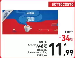 Lavazza - Caffè Crema E Gusto Lavazza - Caffè Crema E Gusto