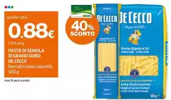 De Cecco - Pasta Di Semola Di Grano Duro De Cecco - Pasta Di Semola Di Grano Duro