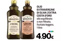 Costa d'Oro - Olio Extravergine Di Oliva L'extra Costa d'Oro - Olio Extravergine Di Oliva L'extra