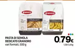 Granoro - Pasta Di Semola Dedicato Granoro - Pasta Di Semola Dedicato