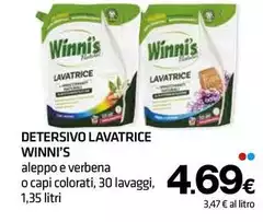 Winni's - Detersivo Lavatrice Winni's - Detersivo Lavatrice