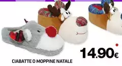 Ciabatte O Moppine Natale Ciabatte O Moppine Natale
