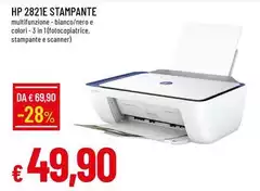 HP - Hp 2821e Stampante HP - Hp 2821e Stampante