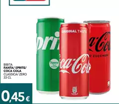 Coca Cola - Bibita Fanta/ Sprite/ Classica/ Zero Coca Cola - Bibita Fanta/ Sprite/ Classica/ Zero