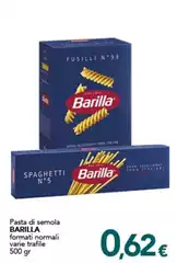 Barilla - Pasta Di Semola Formati Normali Barilla - Pasta Di Semola Formati Normali
