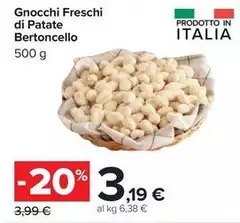Bertoncello - Gnocchi Freschi Di Patate Bertoncello - Gnocchi Freschi Di Patate