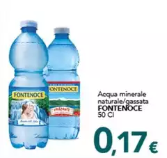 Fontenoce - Acqua Minerale Naturale/gassata Fontenoce - Acqua Minerale Naturale/gassata