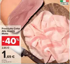 Motta - Prosciutto Cotto Alta Qualità Motta - Prosciutto Cotto Alta Qualità