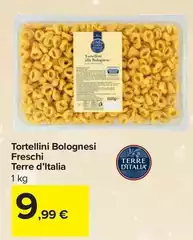 Terre D'Italia - Tortellini Bolognesi Freschi Terre D'Italia - Tortellini Bolognesi Freschi