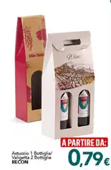 Astuccio 1 Bottiglia/ Vaiggeta 2 Bottiglie Astuccio 1 Bottiglia/ Vaiggeta 2 Bottiglie