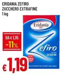 Eridania - Zefiro Zucchero Extrafine Eridania - Zefiro Zucchero Extrafine