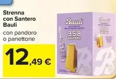 Bauli - Strenna Con Santero Bauli - Strenna Con Santero