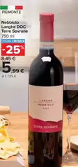Terre Sovrane - Nebbiolo Langhe DOC Terre Sovrane - Nebbiolo Langhe DOC