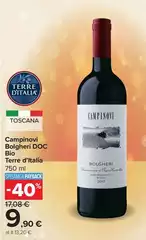 Terre d'Italia - Campinovi Bolgheri DOC Bio Terre d'Italia - Campinovi Bolgheri DOC Bio