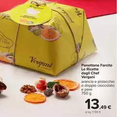 Vergani - Panettone Farcito Le Ricette Degli Chef Vergani - Panettone Farcito Le Ricette Degli Chef