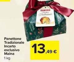 Maina - Panettone Tradizionale Incarto Esclusivo Maina - Panettone Tradizionale Incarto Esclusivo