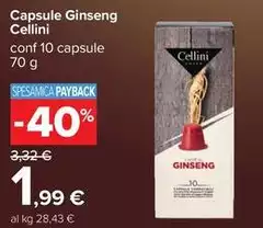 Cellini - Capsule Ginseng Cellini - Capsule Ginseng