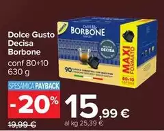 Caffe borbone - Dolce Gusto Decisa Caffe borbone - Dolce Gusto Decisa