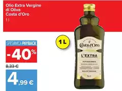 Costa d'Oro - Olio Extra Vergine Di Oliva Costa d'Oro - Olio Extra Vergine Di Oliva