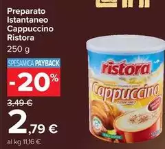 Ristora - Preparato Istantaneo Cappucino Ristora - Preparato Istantaneo Cappucino