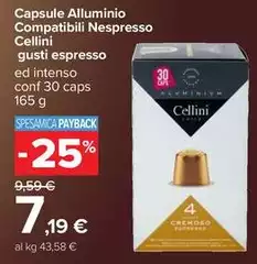 Cellini - Capsule Alluminio Compatibili Nespresso Cellini - Capsule Alluminio Compatibili Nespresso