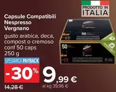 Vergnano - Capsule Compatibili Nespresso Vergnano - Capsule Compatibili Nespresso