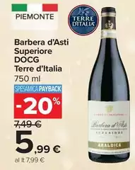Terre d'Italia - Barbera D'Asti Superiore DOCG Terre d'Italia - Barbera D'Asti Superiore DOCG