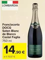 Castel Faglia - Franciacorta DOCG Saten Blanc De Blancs Castel Faglia - Franciacorta DOCG Saten Blanc De Blancs