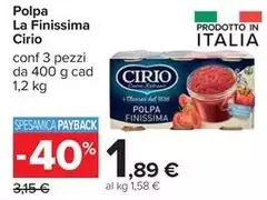 Cirio - Polpa La Finissima Cirio - Polpa La Finissima