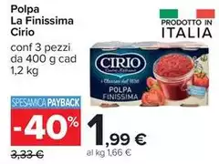 Cirio - Polpa La Finissima Cirio - Polpa La Finissima