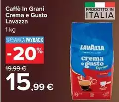 Lavazza - Caffè In Grani Crema E Gusto Lavazza - Caffè In Grani Crema E Gusto