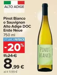 Erste & Neue - Pinot Bianco O Sauvignon Alto Adige DOC Erste & Neue - Pinot Bianco O Sauvignon Alto Adige DOC