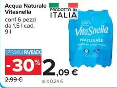 Vitasnella - Acqua Naturale Vitasnella - Acqua Naturale