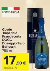 Berlucchi - Cuvée Imperiale Franciacorta DOCG Dosaggio Zero Berlucchi - Cuvée Imperiale Franciacorta DOCG Dosaggio Zero