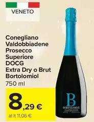 Bortolomiol - Conegliano Valdobbiadene Prosecco Superiore DOCG Extra Dry O Brut Bortolomiol - Conegliano Valdobbiadene Prosecco Superiore DOCG Extra Dry O Brut