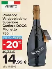 Mionetto - Prosecco Valdobbiadene Superiore Cartzze DOCG Mionetto - Prosecco Valdobbiadene Superiore Cartzze DOCG