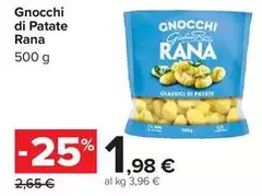 Rana - Gnocchi Di Patate Rana - Gnocchi Di Patate