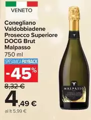 Malpasso - Conegliano Valdobbiadene Prosecco Superiore DOCG Brut Malpasso - Conegliano Valdobbiadene Prosecco Superiore DOCG Brut