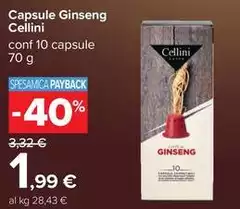 Cellini - Capsule Ginseng Cellini - Capsule Ginseng