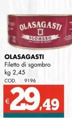 Olasagasti - Filetto Di Sgombro Olasagasti - Filetto Di Sgombro