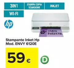 HP - Stampante Inket Hp Mod. Envy 6120e HP - Stampante Inket Hp Mod. Envy 6120e