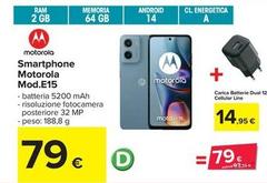 Motorola - Smartphone Mod.E15