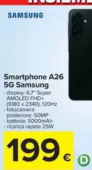 Samsung - Smartphone A26 5G Samsung - Smartphone A26 5G
