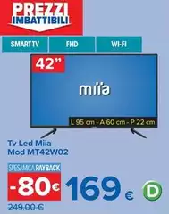 Mila - Tv Led Mod MT42WO2 Mila - Tv Led Mod MT42WO2
