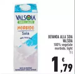 Valsoia - Bevanda Alla Soia Valsoia - Bevanda Alla Soia