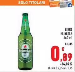 Heineken - Birra Heineken - Birra